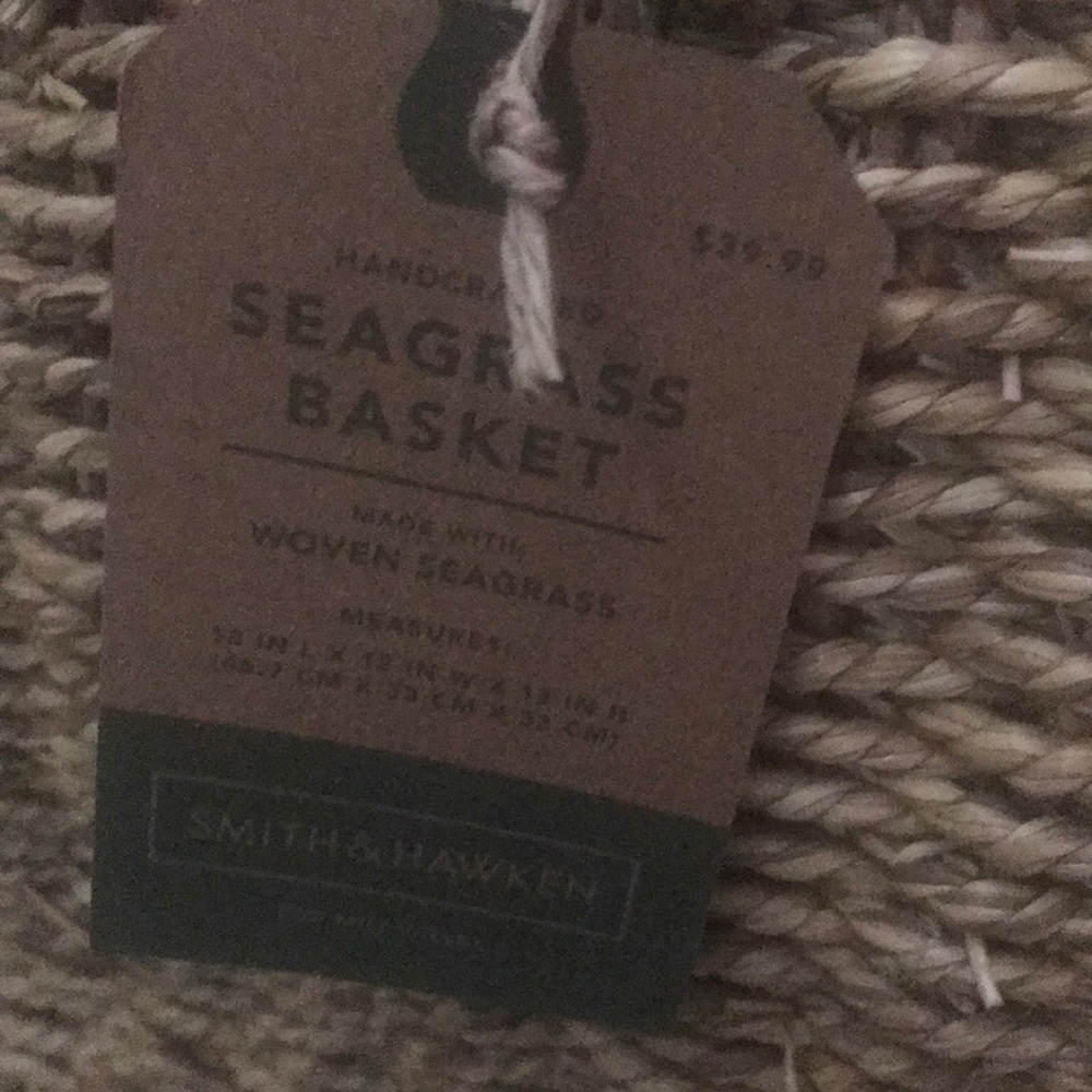 Large Sea Grass storage baskets - Picture 3 of 3